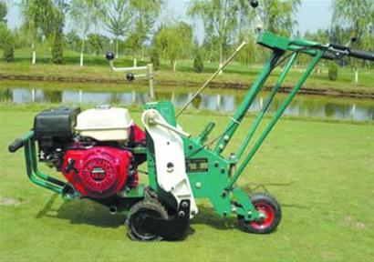 北京良乡绿园园林机械经营部 手推起草皮机绿化机械(图)-滚动